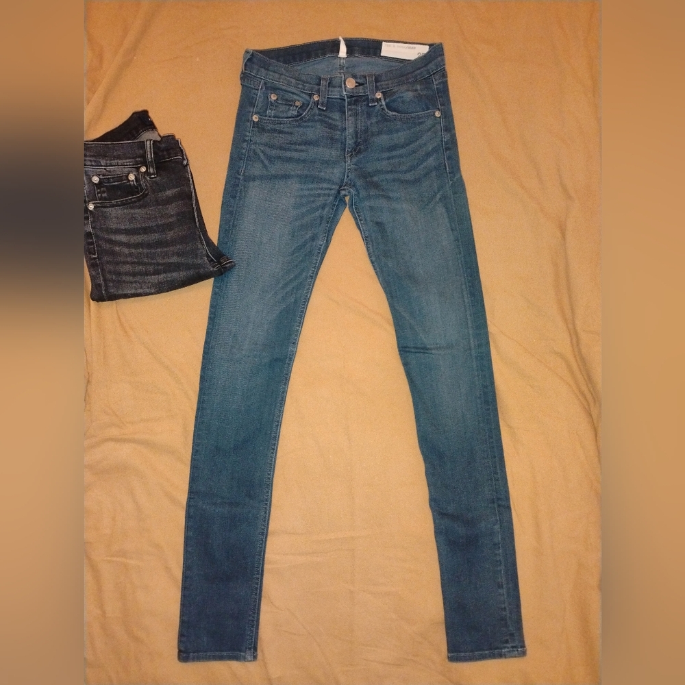 rag & bone Classic Light Blue Denim Jeans And J.crew Jeans Size 25 Jeans Lot